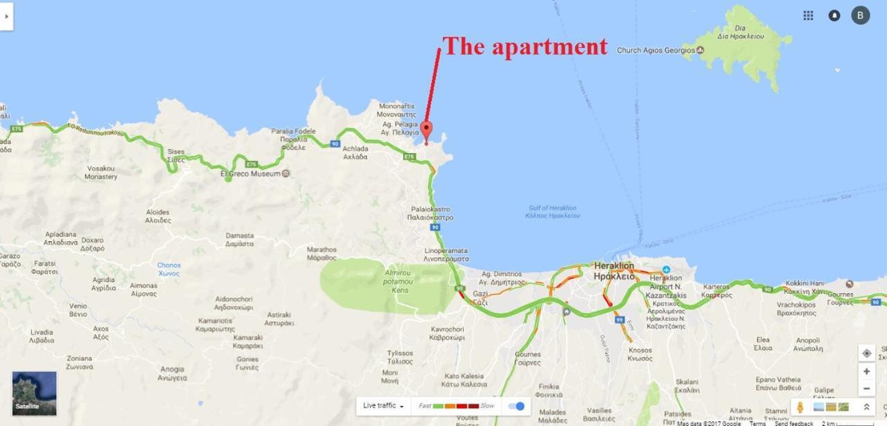 Cretan Experiences Apartment Agia Pelagia Exterior foto